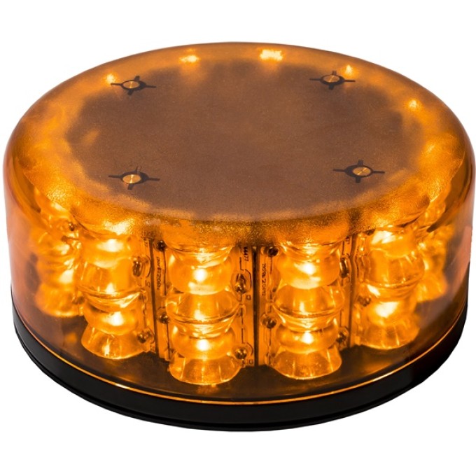 Girofar LED Magnetic aerodinamic 12-24V 24 LED-uri de 3W - 5 ani Garantie-280 km/h